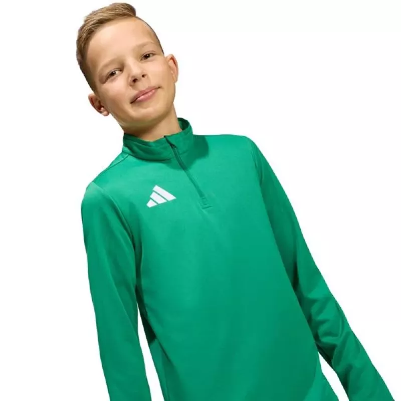 adidas Entrada 26 Trainingsshirt Kinder Sweatshirt grün JZ6632 116cm