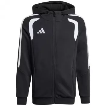 adidas Tiro 26 League Sweat Full Zip Hoodie Kinder Sweatshirt schwarz KF3324 164cm