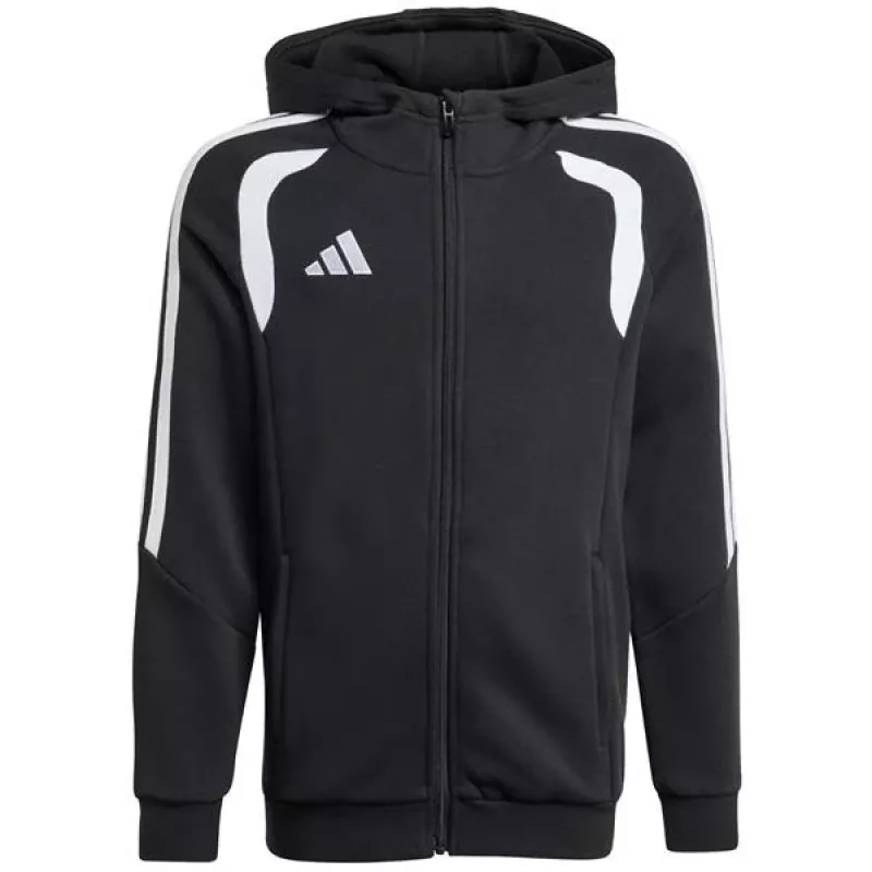 adidas Tiro 26 League Sweat Full Zip Hoodie Kinder Sweatshirt schwarz KF3324 164cm