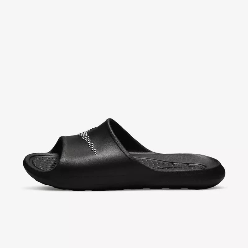Nike Victori One Shower Slide Badeschlappen für Herren und Damen (Unisex), Schwarz/Weiß, CZ5478-001, Größe 40
