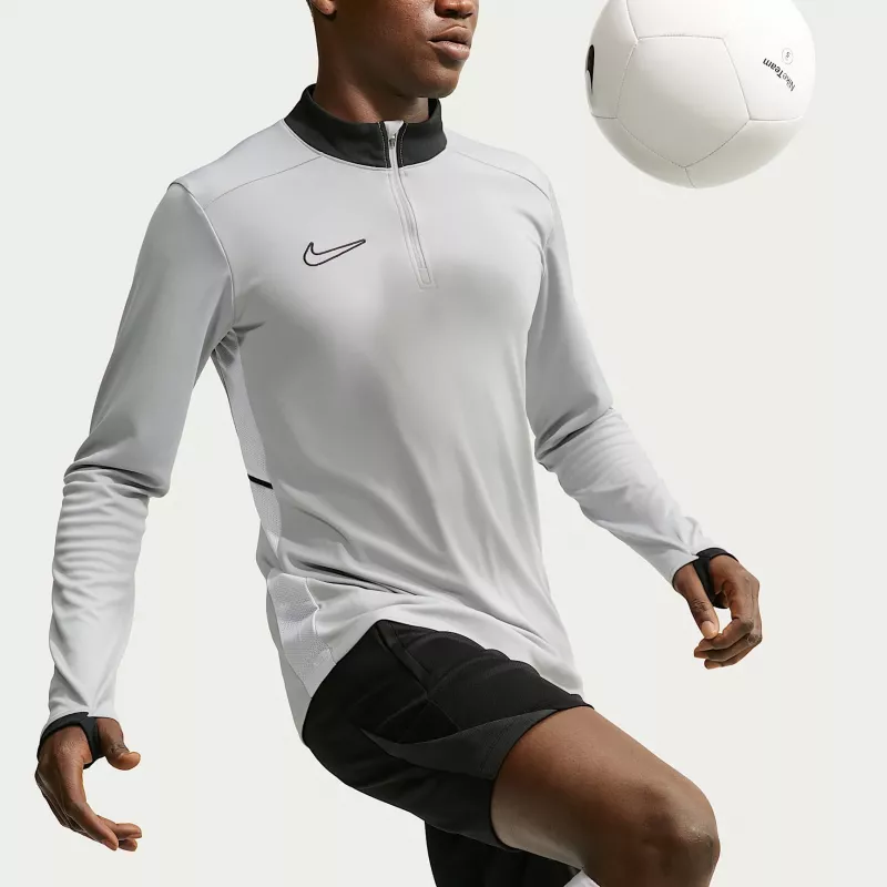 Nike Dri-Fit Academy 25 Drill Top Herren Sweatshirt grau FZ9767 012 2XL