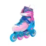 Meteor Loky Inline-Skates Pink-Blau 17482-17483 30-33