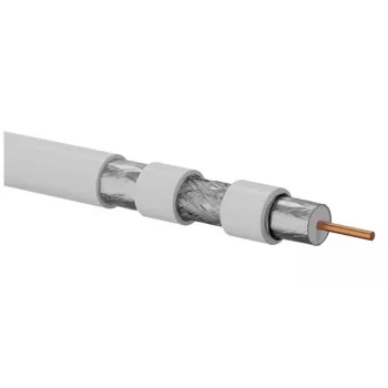 A-LAN Alantec Koaxialkabel RG6, B2ca, LSOH Dreifachschirmung 75 Ohm