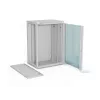 A-LAN ALANTEC 19 18U 600x450 Wandschrank, grau