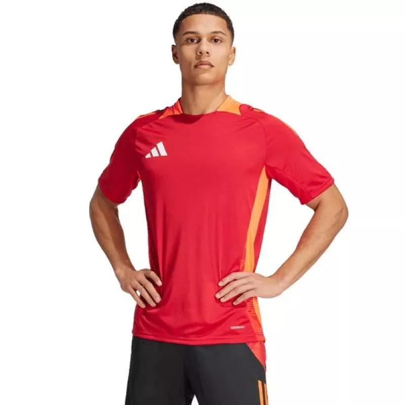 Herren adidas Tiro 24 Competition Trainings-T-Shirt rot IS1658 XL