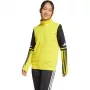 adidas Squadra 25 Trainings-Sweatshirt für Kinder gelb JP3395 140cm