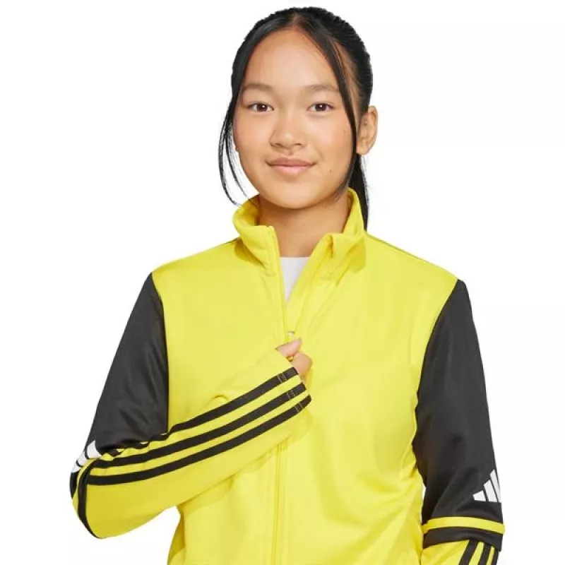 adidas Squadra 25 Trainings-Sweatshirt für Kinder gelb JP3395 140cm
