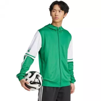 Herren adidas Squadra 25 Hoody Sweatshirt grün und weiß JP3164 M
