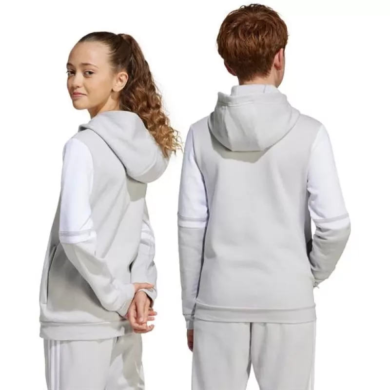 adidas Squadra 25 Sweat Hoody Kinder-Sweatshirt grau JD4808 152cm
