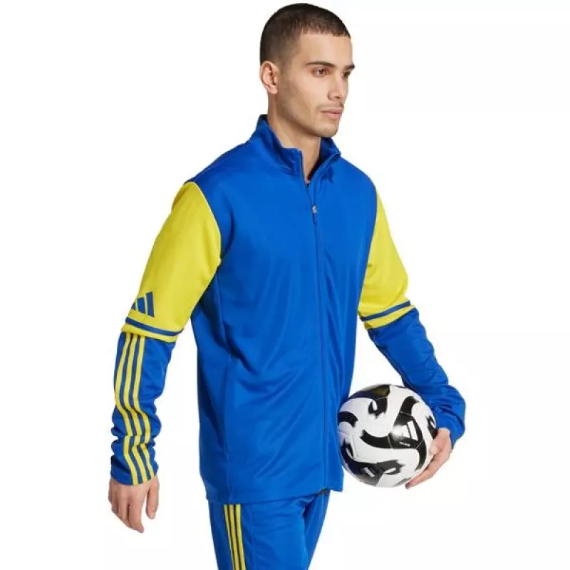 Herren adidas Squadra 25 Trainings-Sweatshirt blau-gelb JP3153 XL