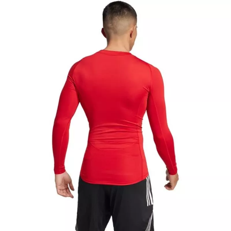 adidas Techfit Langarmshirt Herren T-Shirt rot JP2926 XL