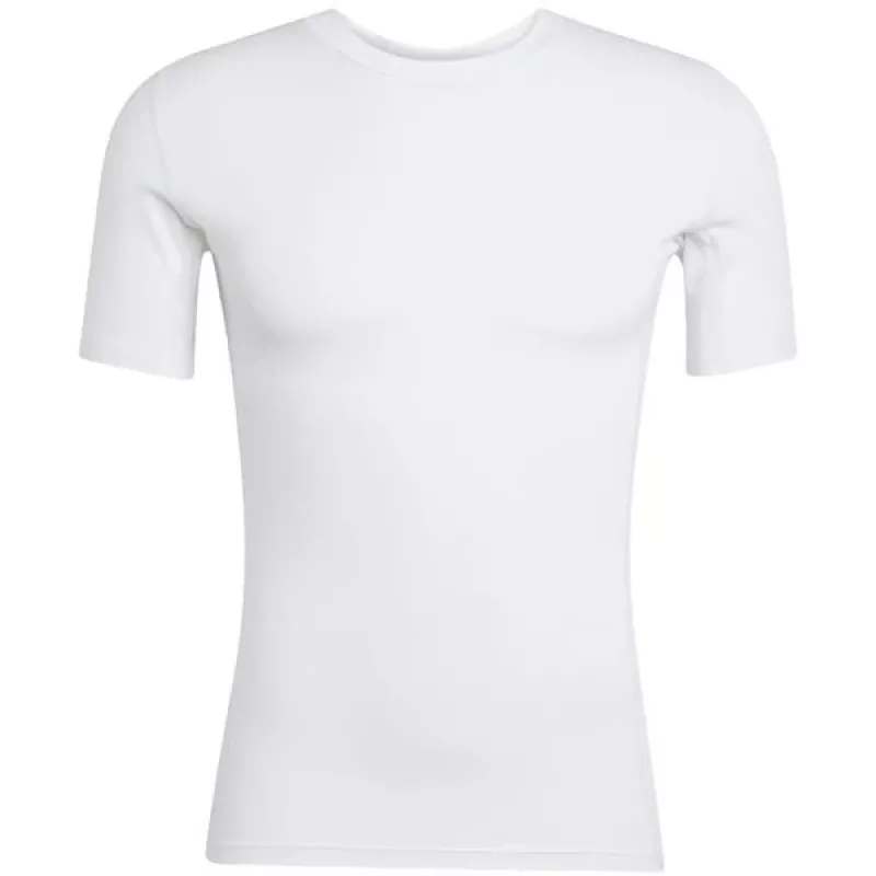 Herren adidas Techfit Kurzarm-T-Shirt weiß JP4675 M