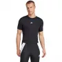 Herren adidas Techfit Kurzarm T-Shirt schwarz JP4674 S