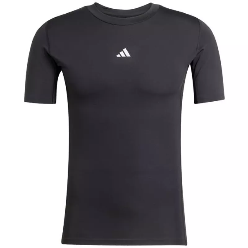 Herren adidas Techfit Kurzarm T-Shirt schwarz JP4674 S