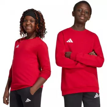 adidas Entrada 26 Sweat Top Kinder Sweatshirt rot JZ6556 128cm