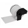 Brother DK22212 kompatible Endlos-Etikettierrolle Schwarz auf Weiß 62mm x 15,25m