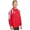 Kinder Kapuzenpullover adidas Tiro 26 League Sweat Full Zip Hoodie rot KF9101 164cm