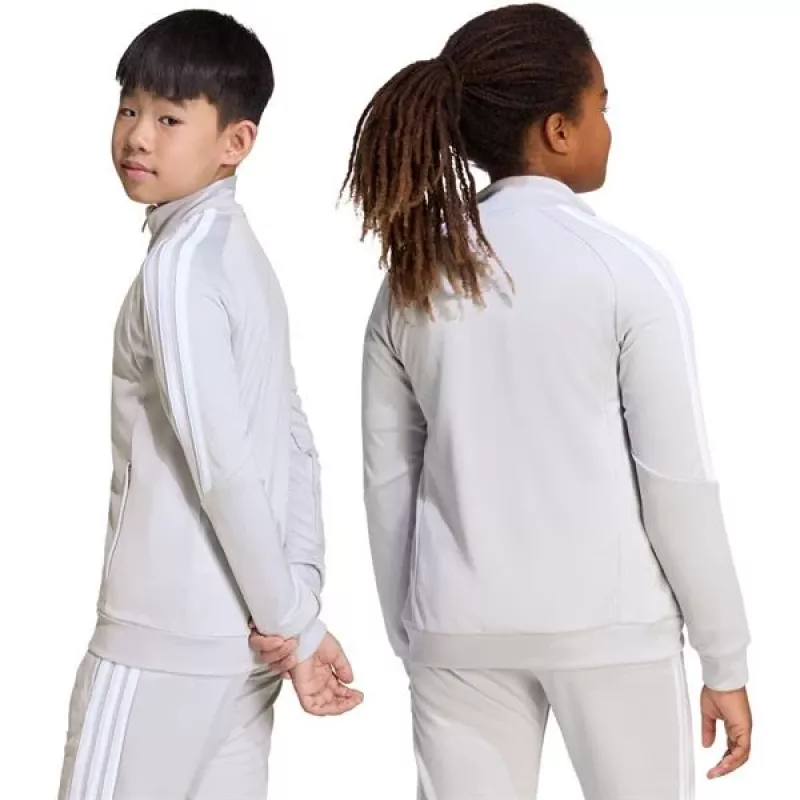 Kinder Sweatshirt adidas Tiro 26 League Training hellgrau JY7198 140cm