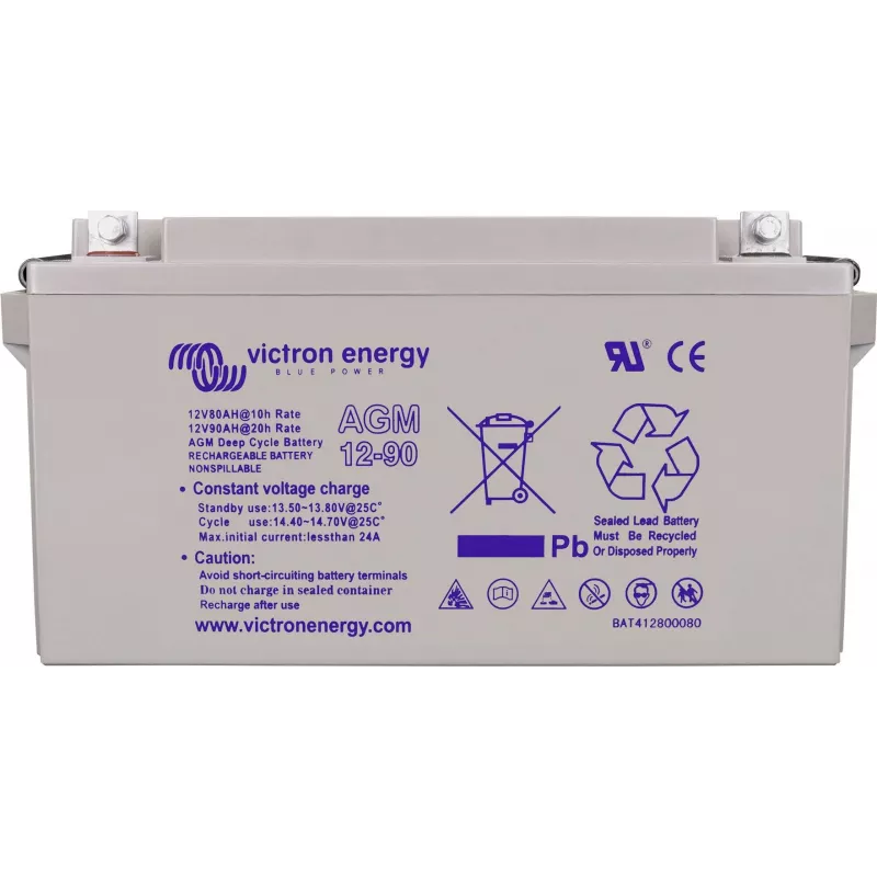 Victron Energy BAT412800104 12V 90Ah zyklenfeste GEL-Batterie