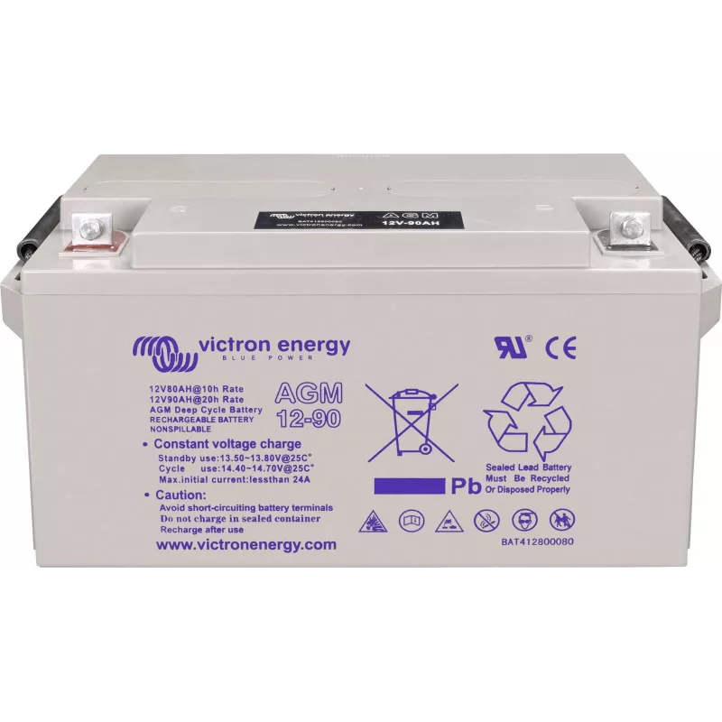 Victron Energy BAT412800104 12V 90Ah zyklenfeste GEL-Batterie