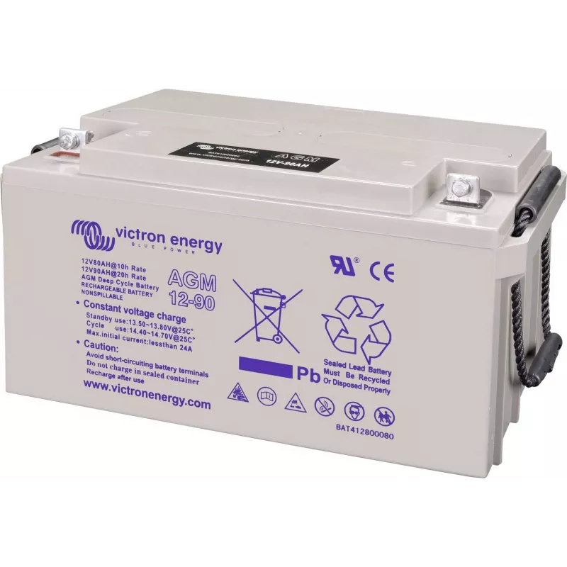 Victron Energy BAT412800104 12V 90Ah zyklenfeste GEL-Batterie