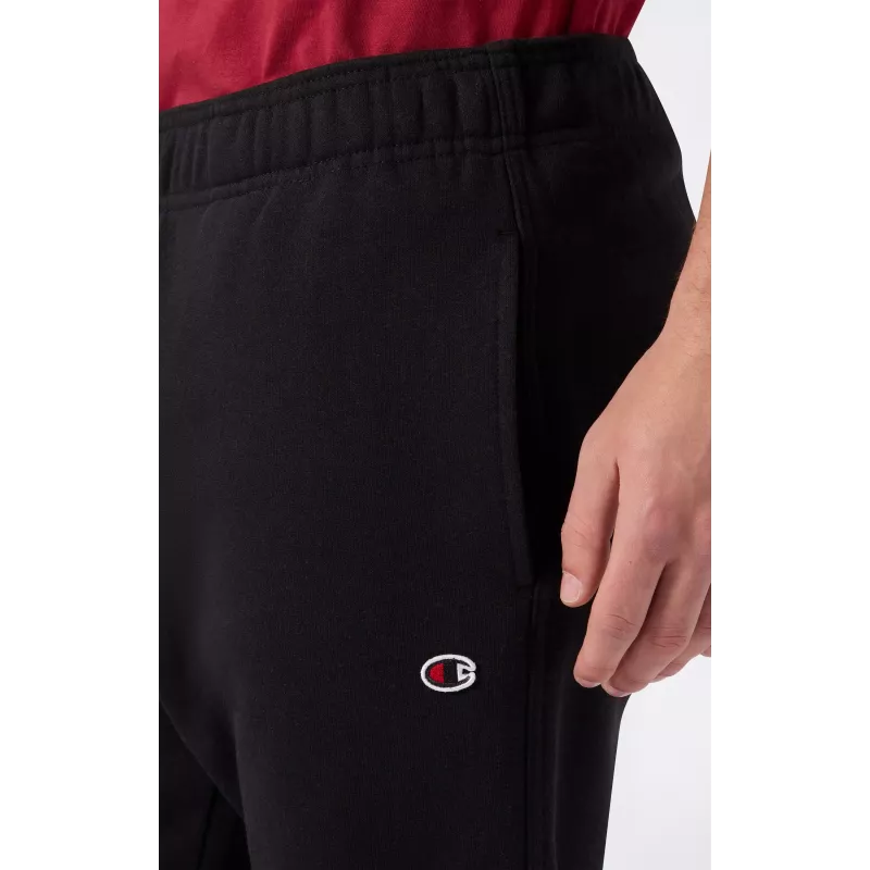 Champion Rib Cuff Pants Herren Jogger Sweathose Schwarz Größe S