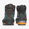Scarpa Zodiac Trk GTX Trekkingstiefel - petrol/rust orange Größe: 45