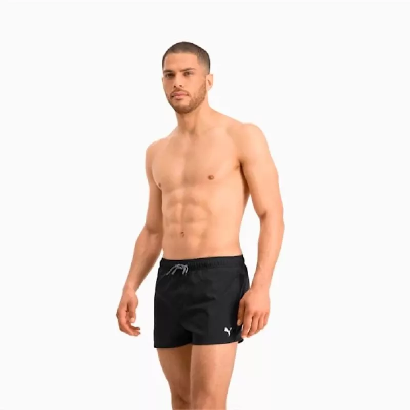 Puma Swim Herren Badeshorts Length Swim schwarz 907658 07 M