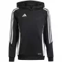 Kinder Kapuzenpullover adidas Tiro 24 Training Hoodie schwarz IJ9960 164cm