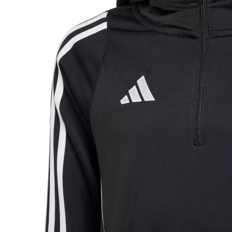 Kinder Kapuzenpullover adidas Tiro 24 Training Hoodie schwarz IJ9960 164cm