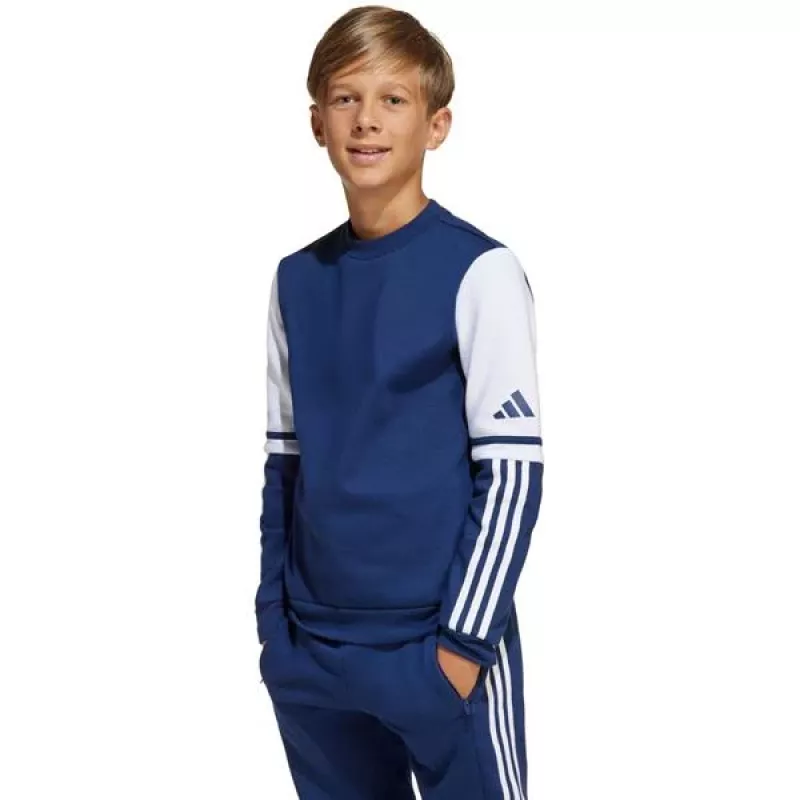 Kinder-Sweatshirt adidas Squadra 25 Sweat Crew marineblau JD4814 140cm