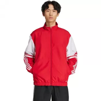 Herren-Trainingsjacke adidas Squadra 25 Presentation rot JD2969 XL