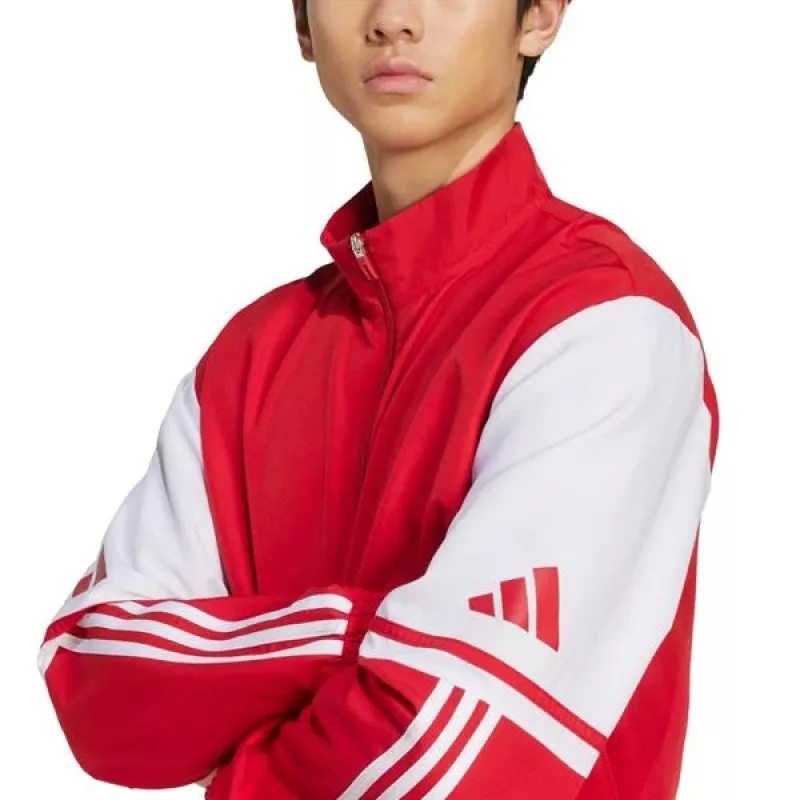 Herren-Trainingsjacke adidas Squadra 25 Presentation rot JD2969 XL
