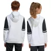 Kinder Kapuzenpullover adidas Squadra 25 Sweat Hoody weiß JD4807 128cm
