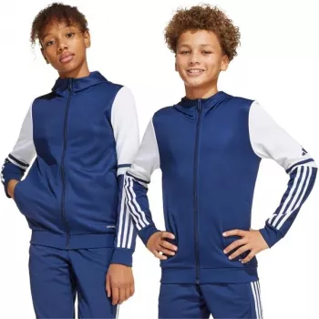 Kinder-Hoodie adidas Squadra 25 Hoody marineblau-weiß JD4800 140cm