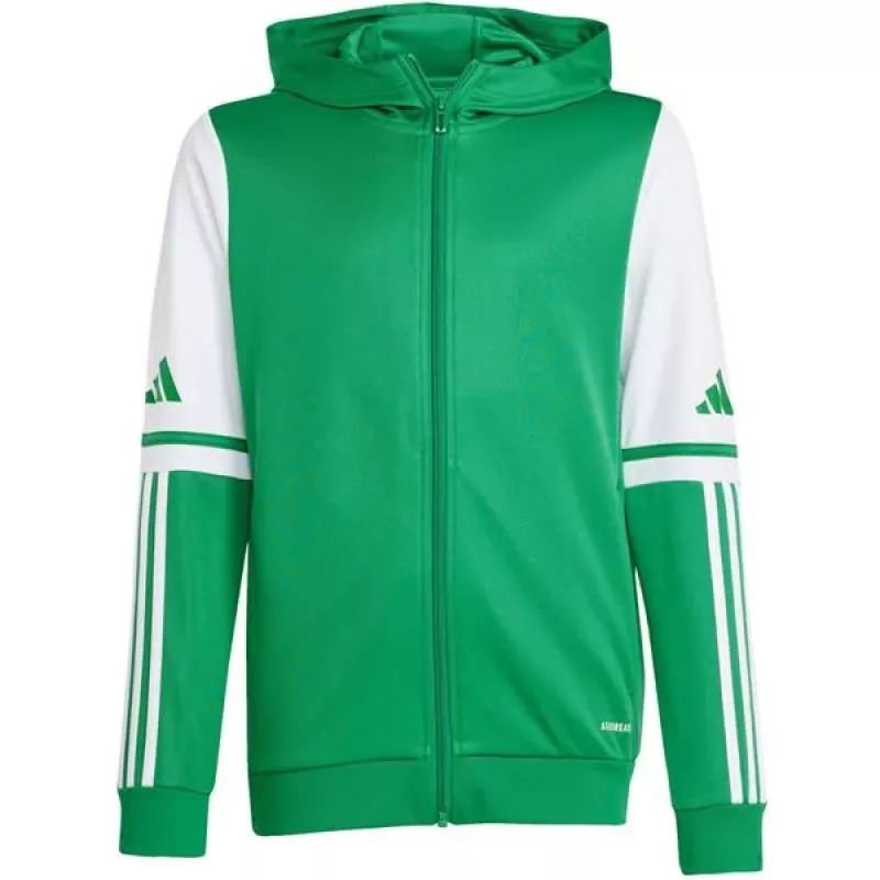 Kinder Kapuzenpullover adidas Squadra 25 Hoody grün-weiß JP3163 128cm
