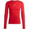 adidas Techfit Long Sleeve Tee Herren T-Shirt rot JP2926 2XL