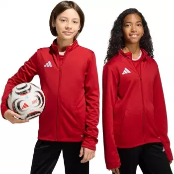 Kinderbluse adidas Entrada 26 Track rot JZ6612 128cm