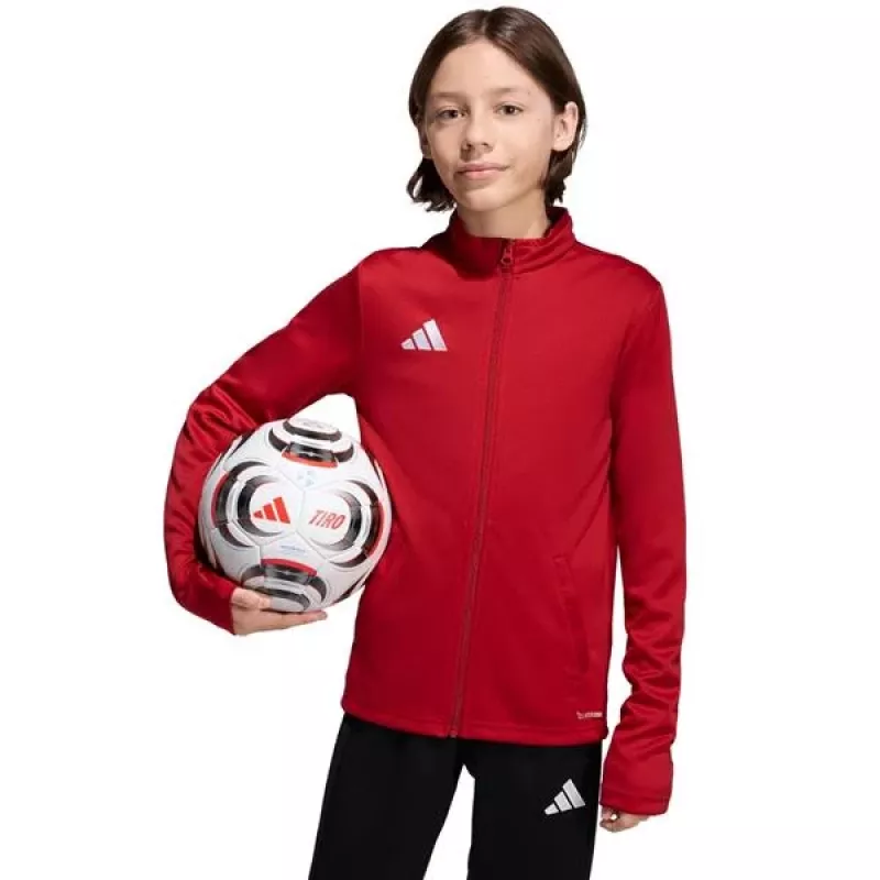 Kinderbluse adidas Entrada 26 Track rot JZ6612 128cm