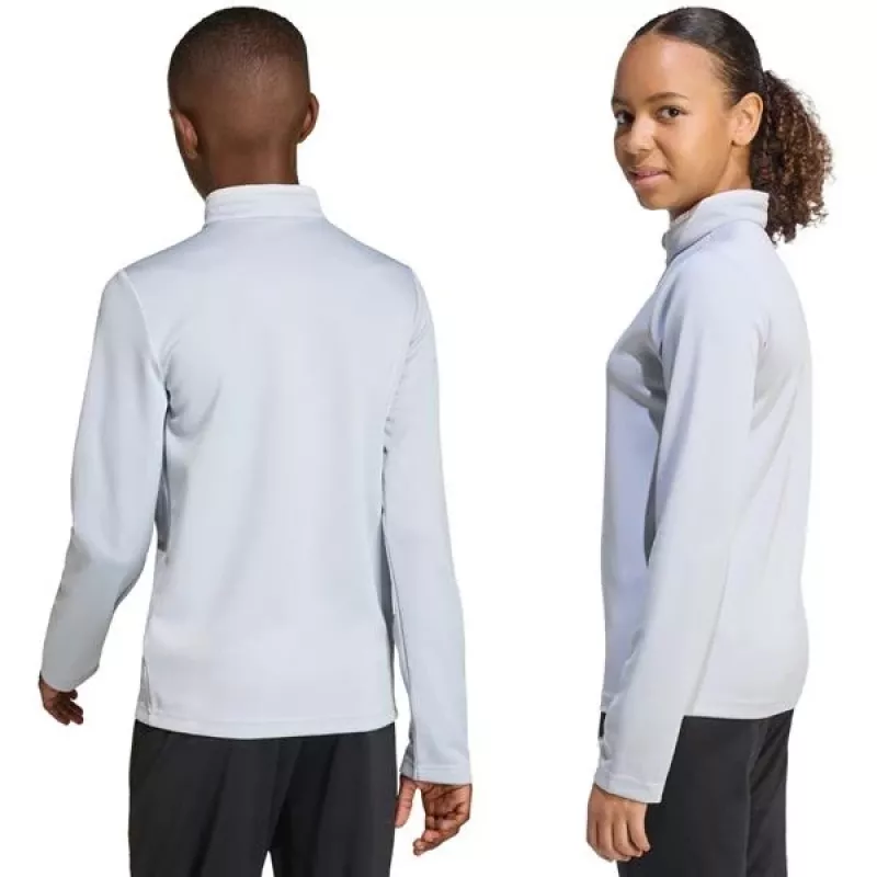 Kinder Sweatshirt adidas Entrada 26 Training Top hellgrau JZ6637 152cm