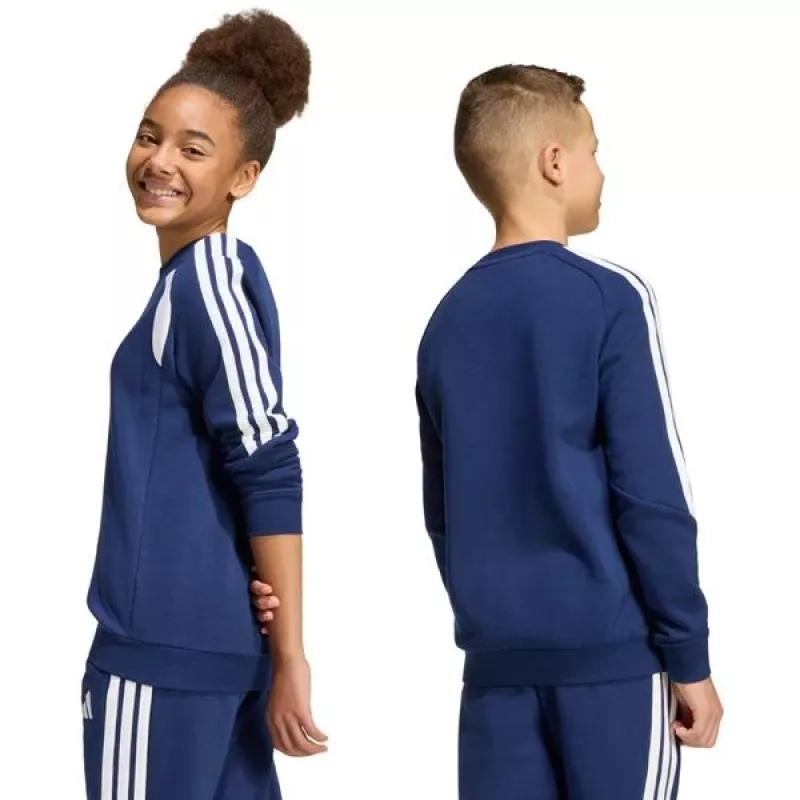 Kinder-Sweatshirt adidas Tiro 26 League Sweat Crew marineblau KF5821 140cm