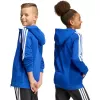 Kinder Kapuzenpullover adidas Tiro 26 League Sweat Full Zip Hoodie blau KF9102 152cm