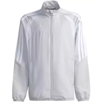 Kinderbluse adidas Tiro 26 League Presentation hellgrau JZ9053 140cm
