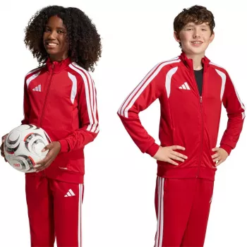 adidas Tiro 26 League Training Sweatshirt für Kinder rot JY7200 116cm