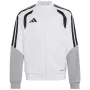 Kinder Sweatshirt adidas Tiro 26 Competition Training weiß-grau KA7716 164cm