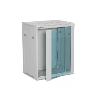 A-LAN ALANTEC 19 15U 600x450 Wandgehäuse, grau