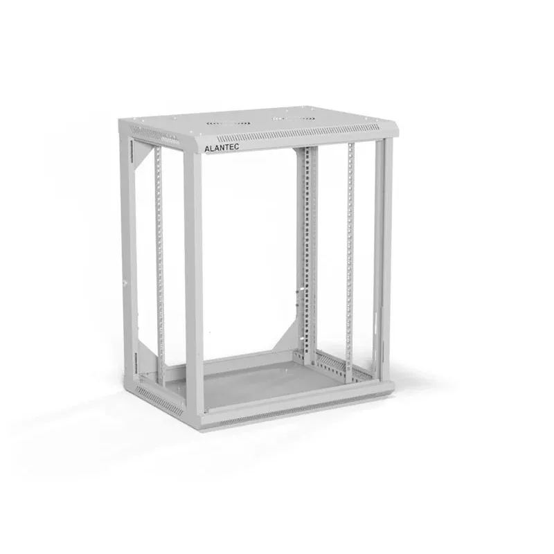 A-LAN ALANTEC 19 15U 600x450 Wandgehäuse, grau