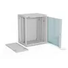 A-LAN ALANTEC 19 15U 600x450 Wandgehäuse, grau