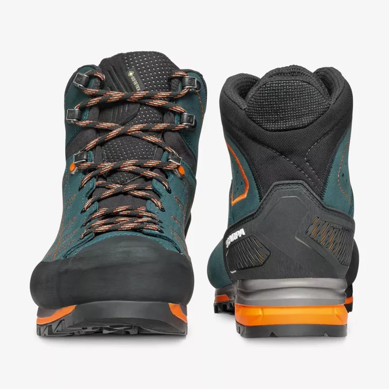 Scarpa Zodiac Trk Gtx Trekkingstiefel - petrol/rust orange Größe: 44