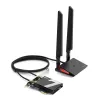 TP-Link Archer TBE550E WiFi 7 Bluetooth 5.4 Adapter BE9300 Triband, PCI Express, 2x externe Antenne